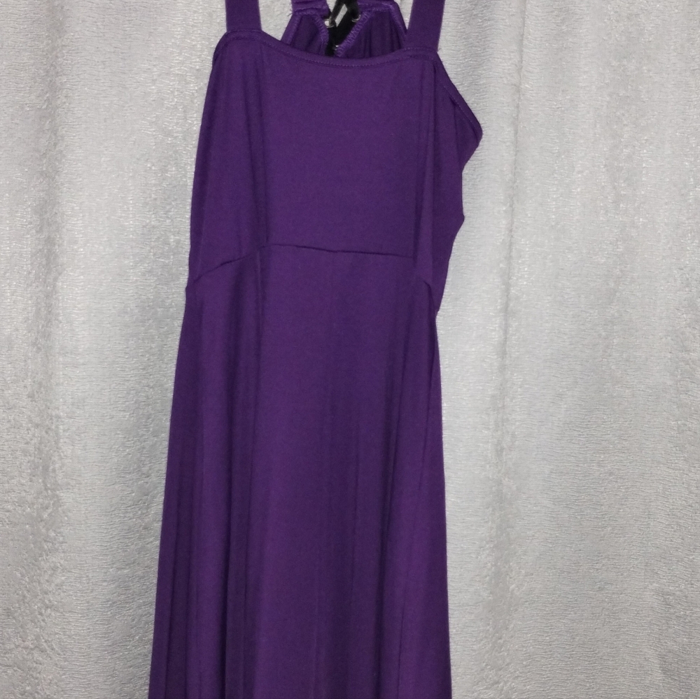 Goth Corsette Women's Small Purple Strappy - Picture 4 of 7